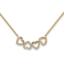 Load image into Gallery viewer, Hearts for LOVE Necklace