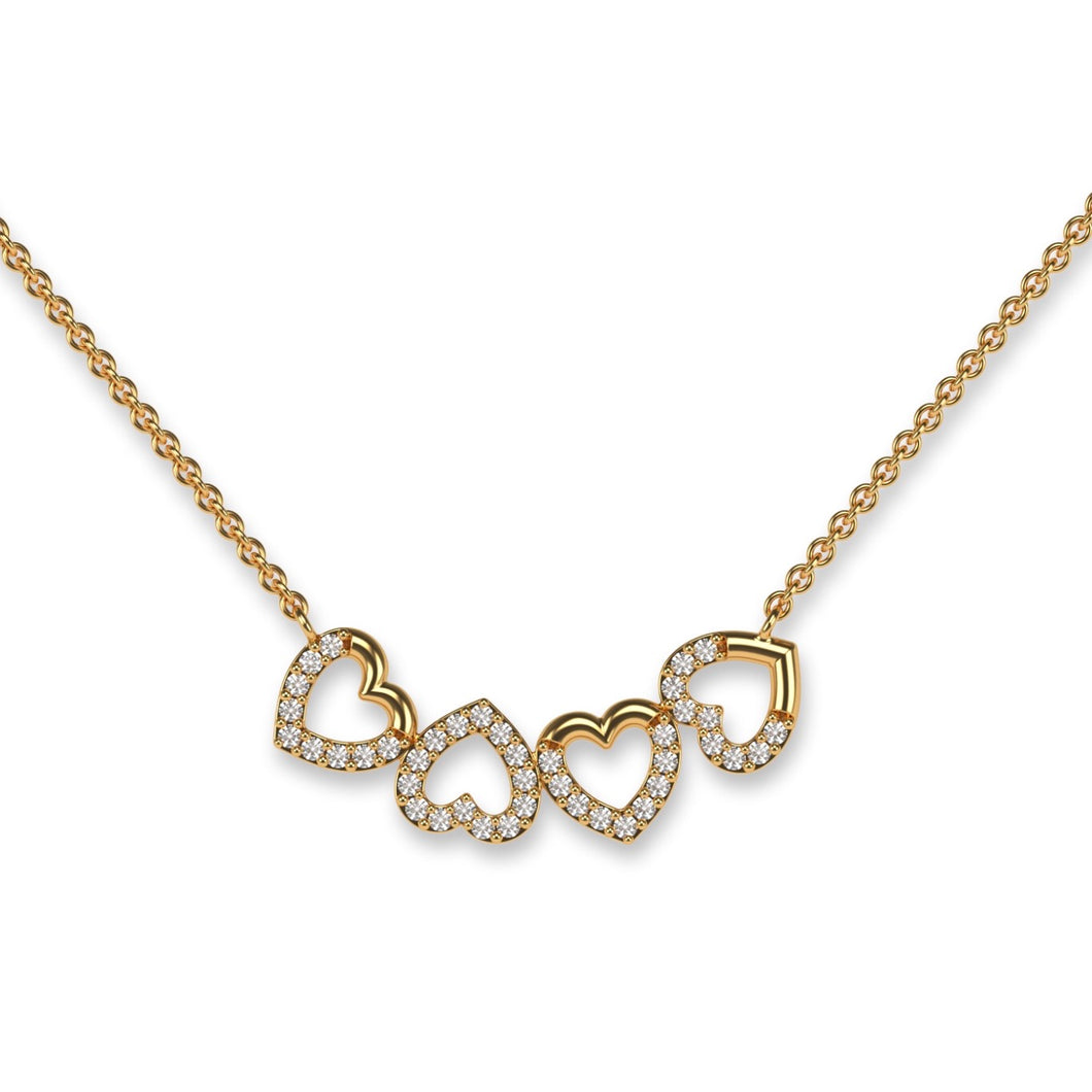 Hearts for LOVE Necklace